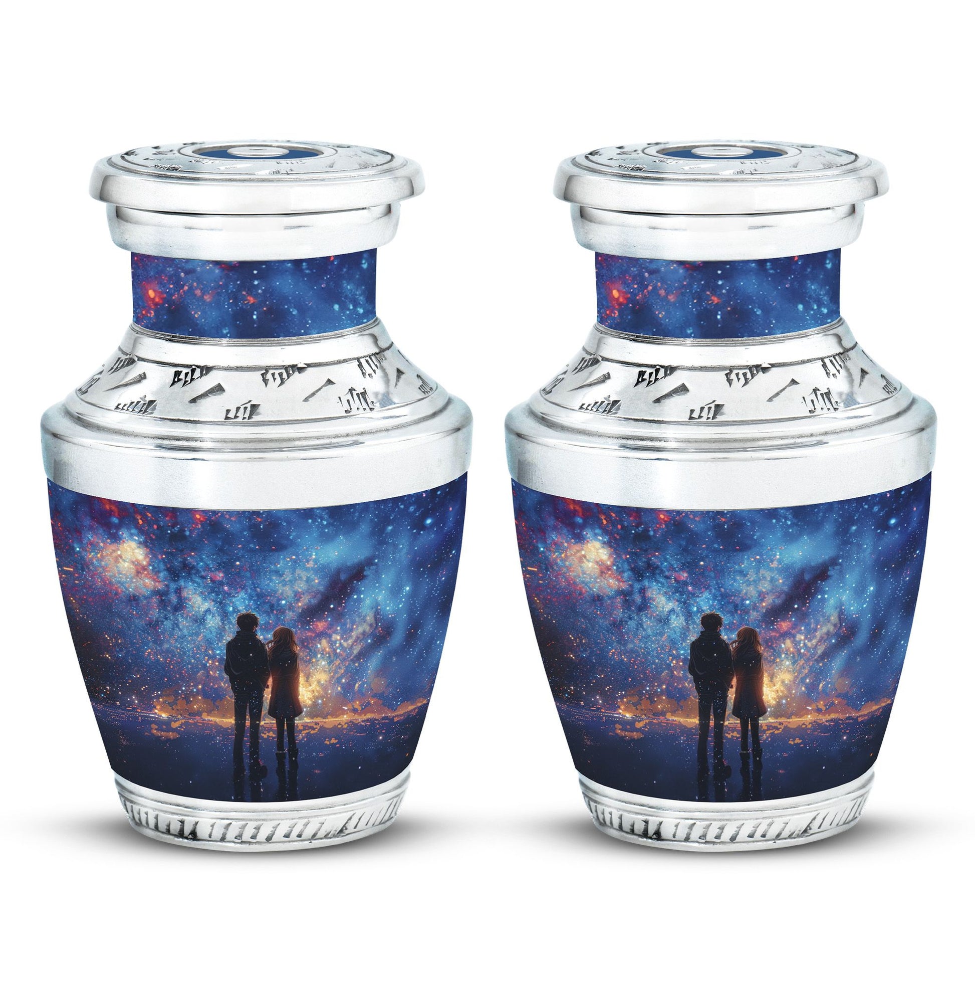Brother And Sister Burial Urn For Human Large Funeral, Ashes Urn