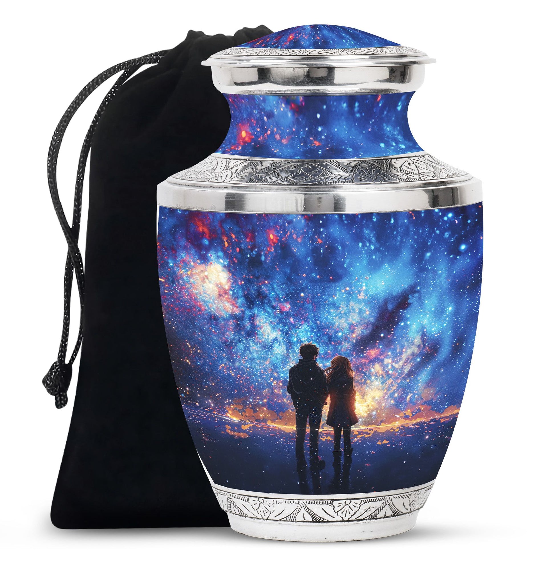 Brother And Sister Burial Urn For Human Large Funeral, Ashes Urn
