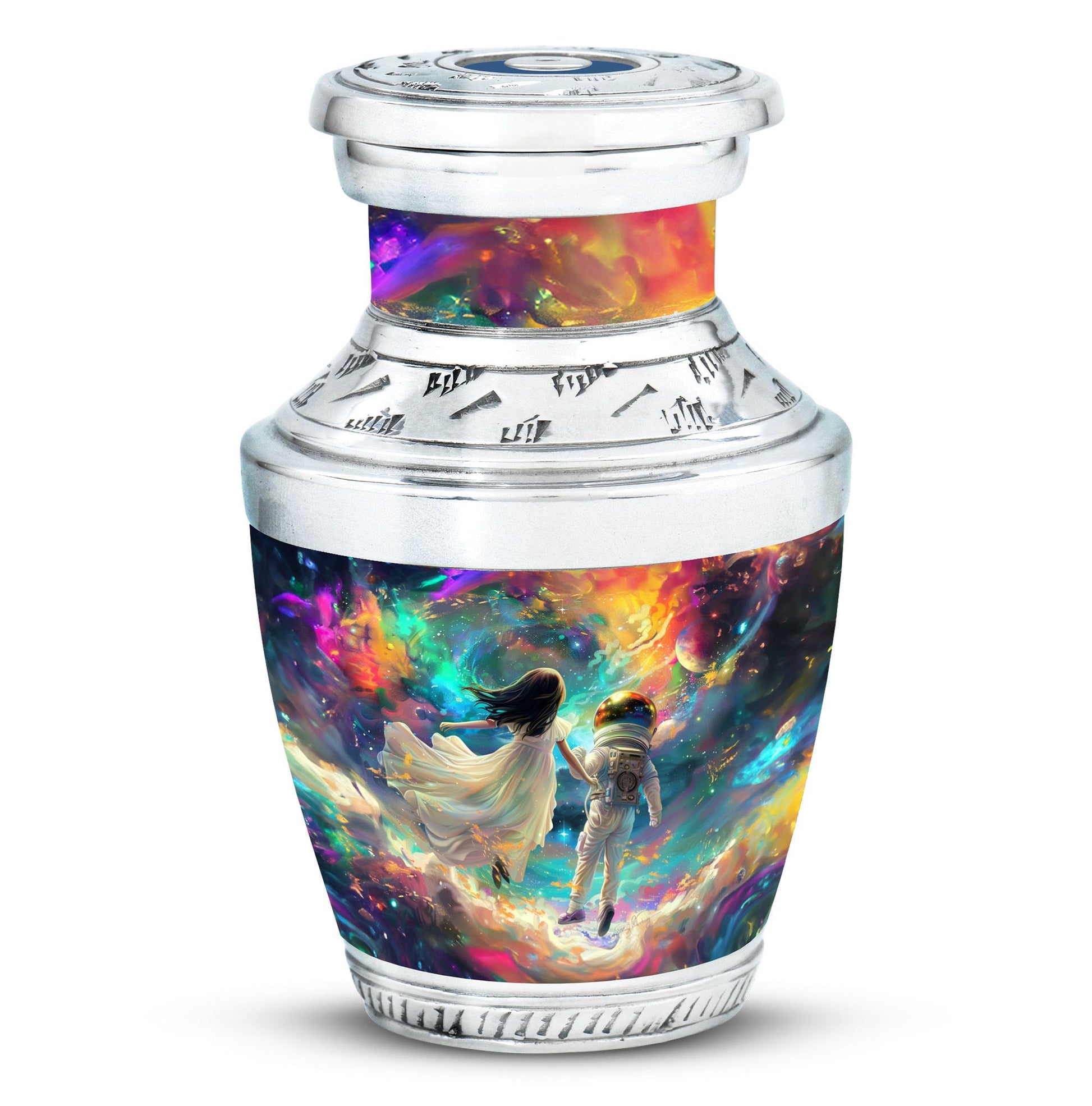 Brother And Sister Large Urn For Human Funeral, Ashes Cremation Urn