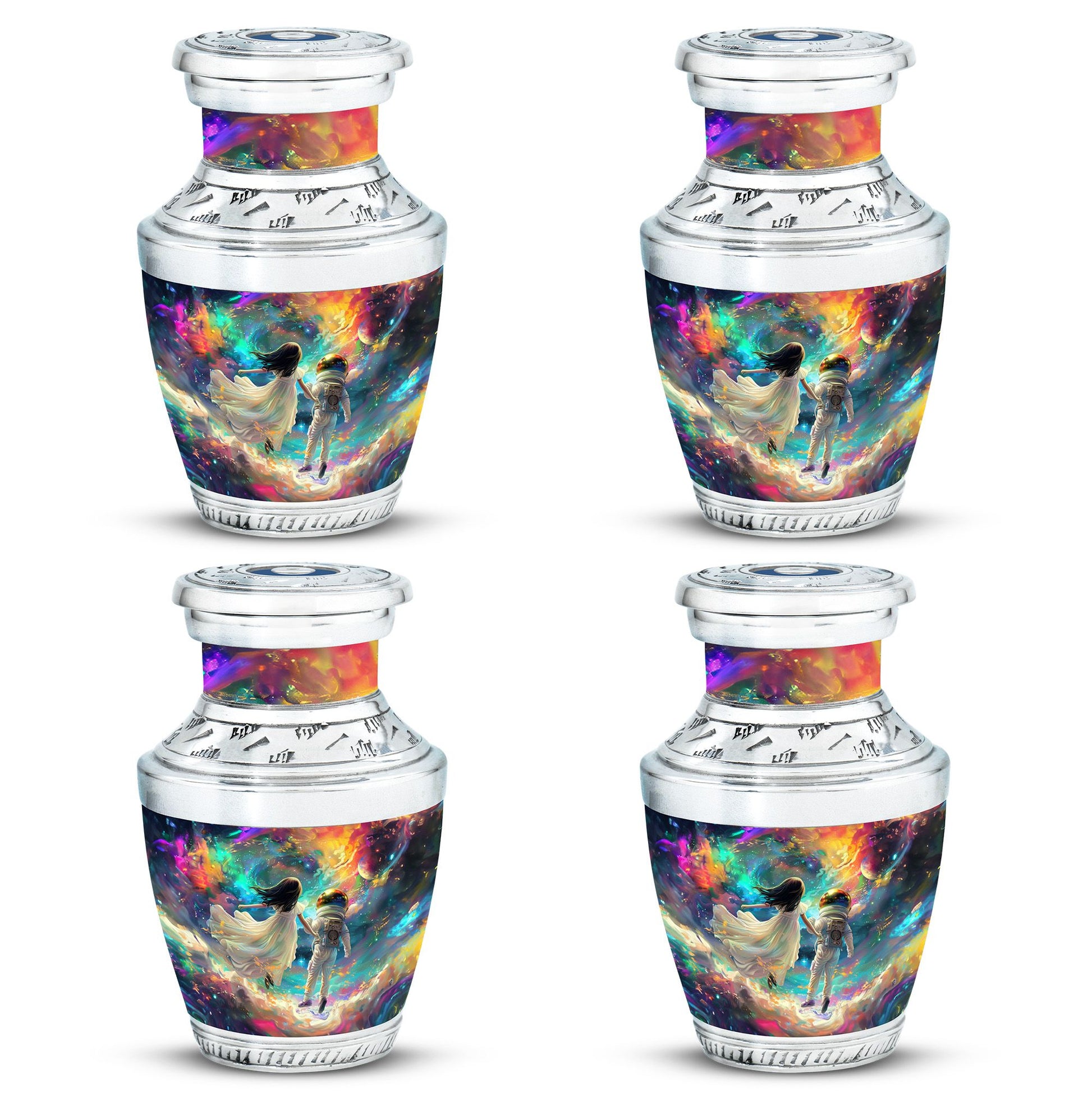 Brother And Sister Large Urn For Human Funeral, Ashes Cremation Urn