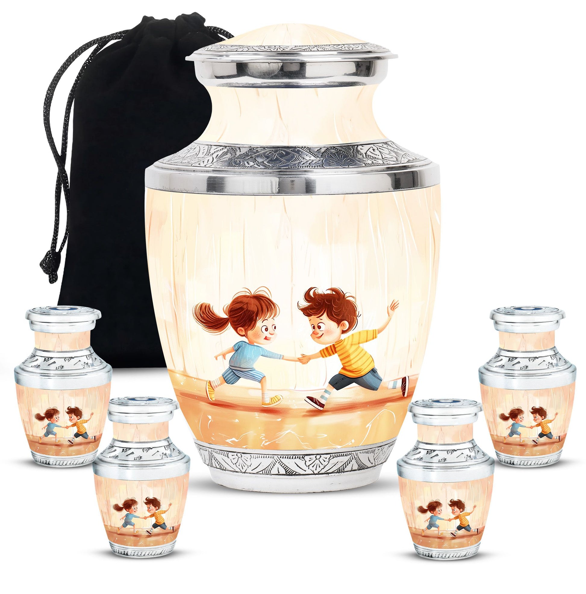 Brother And Sister Urn For Ashes For Women Large Funeral, Ashes Urn
