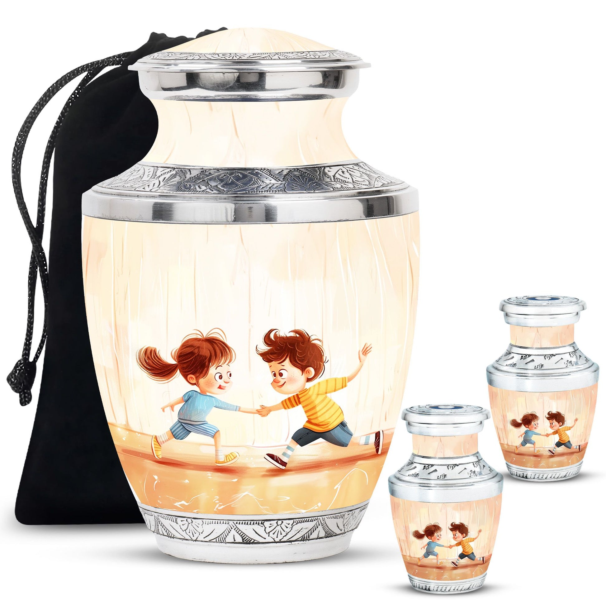 Brother And Sister Urn For Ashes For Women Large Funeral, Ashes Urn