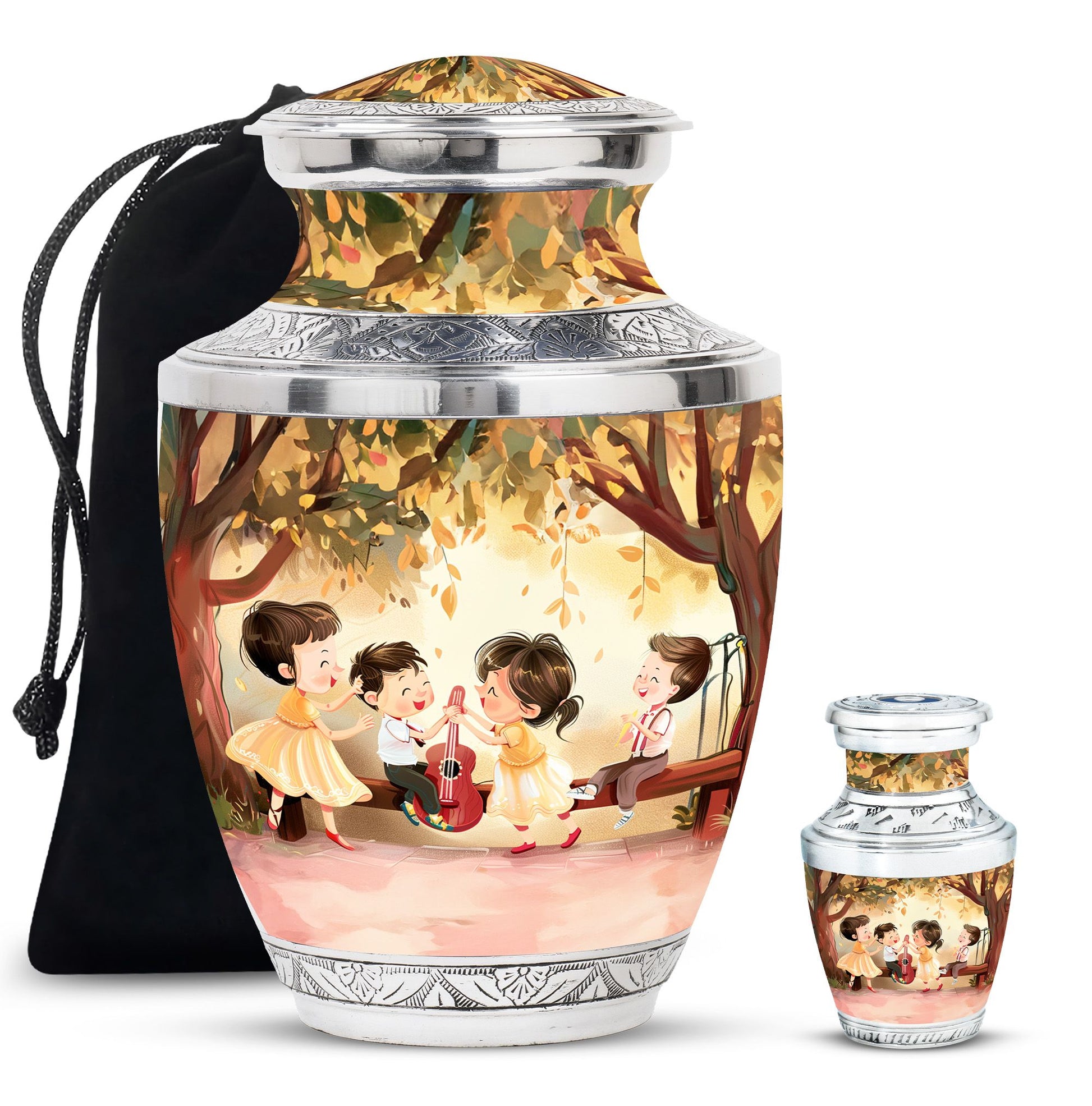 Brother And Sister Urn For Human Ashes Funeral, Ashes Cremation Urn