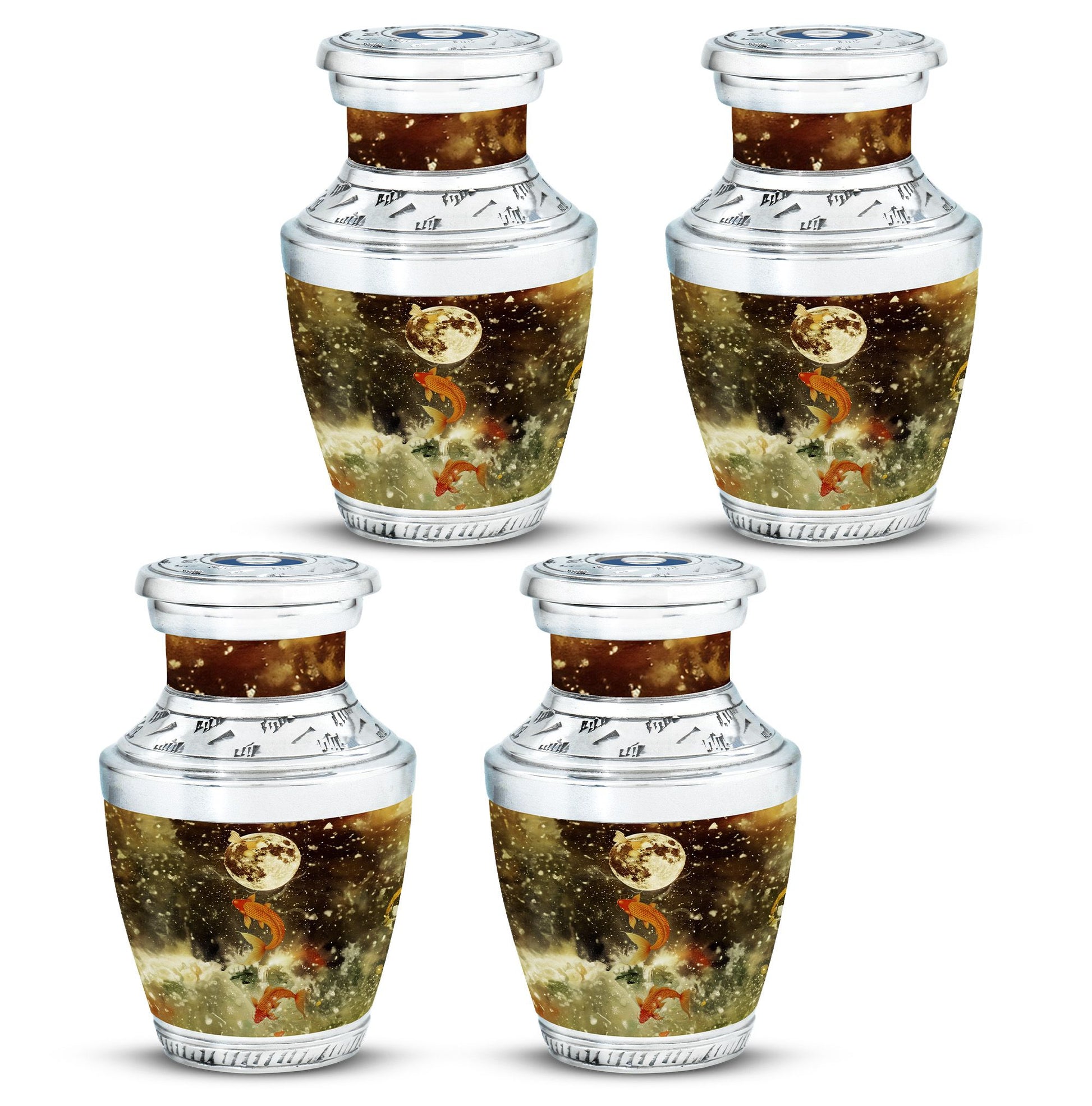 Fish Small Urns For Ashes Funeral, Ashes Memorial Urn