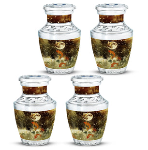 Fish Small Urns For Ashes Funeral, Ashes Memorial Urn