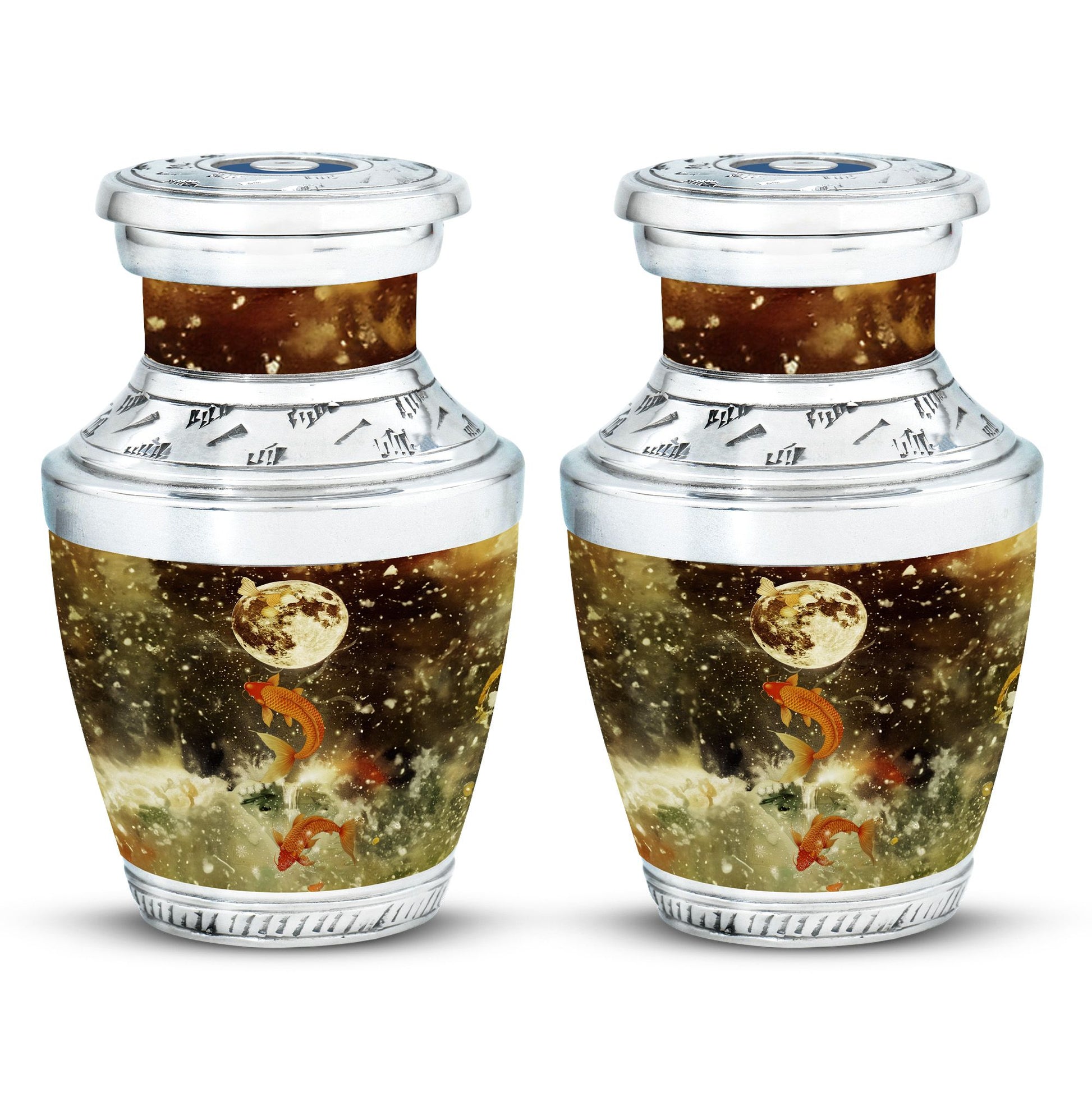 Fish Small Urns For Ashes Funeral, Ashes Memorial Urn
