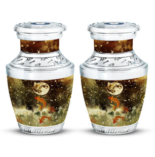 Fish Small Urns For Ashes Funeral, Ashes Memorial Urn