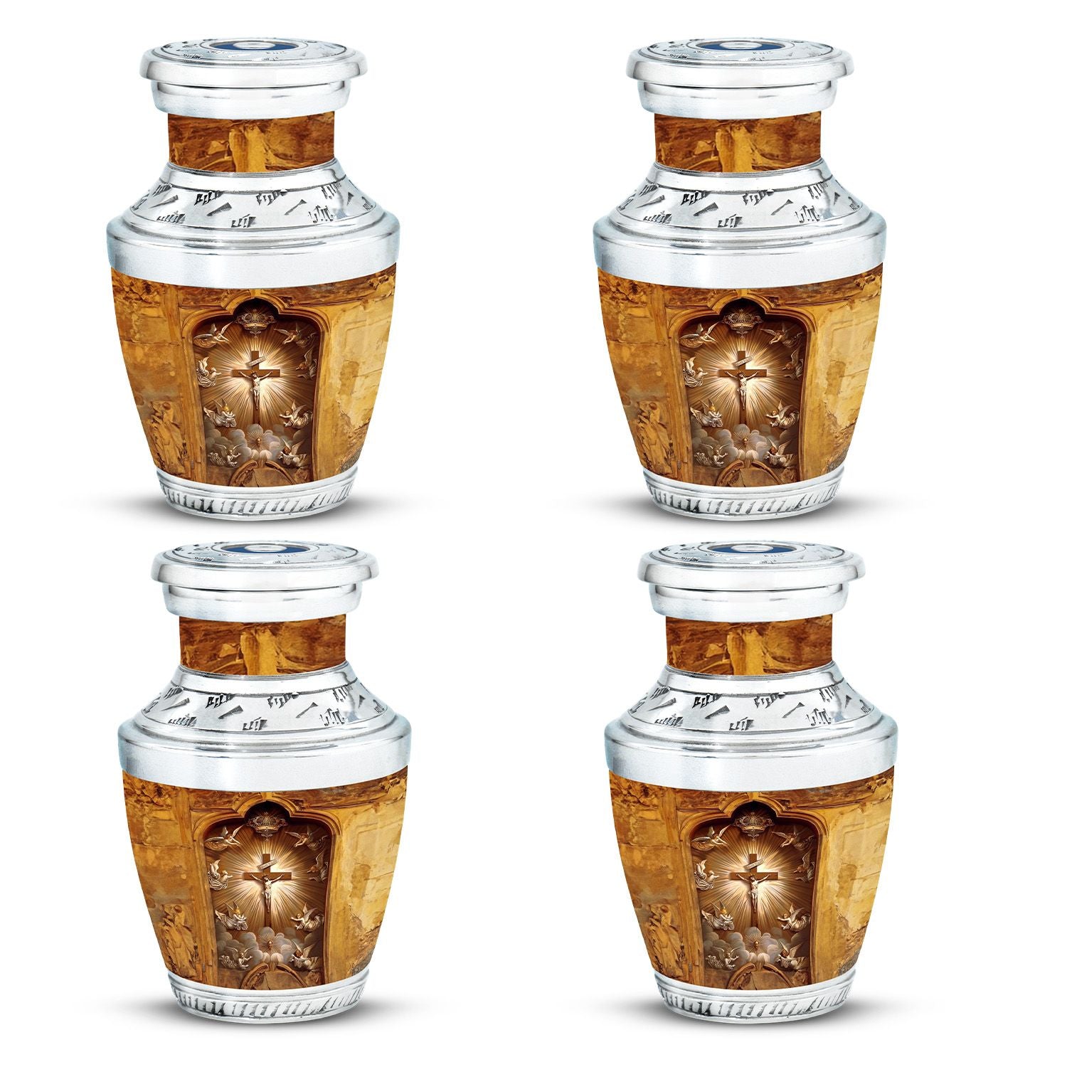 Catholic Ashes Keepsake Funeral, Ashes Cremation Urn For Ashes