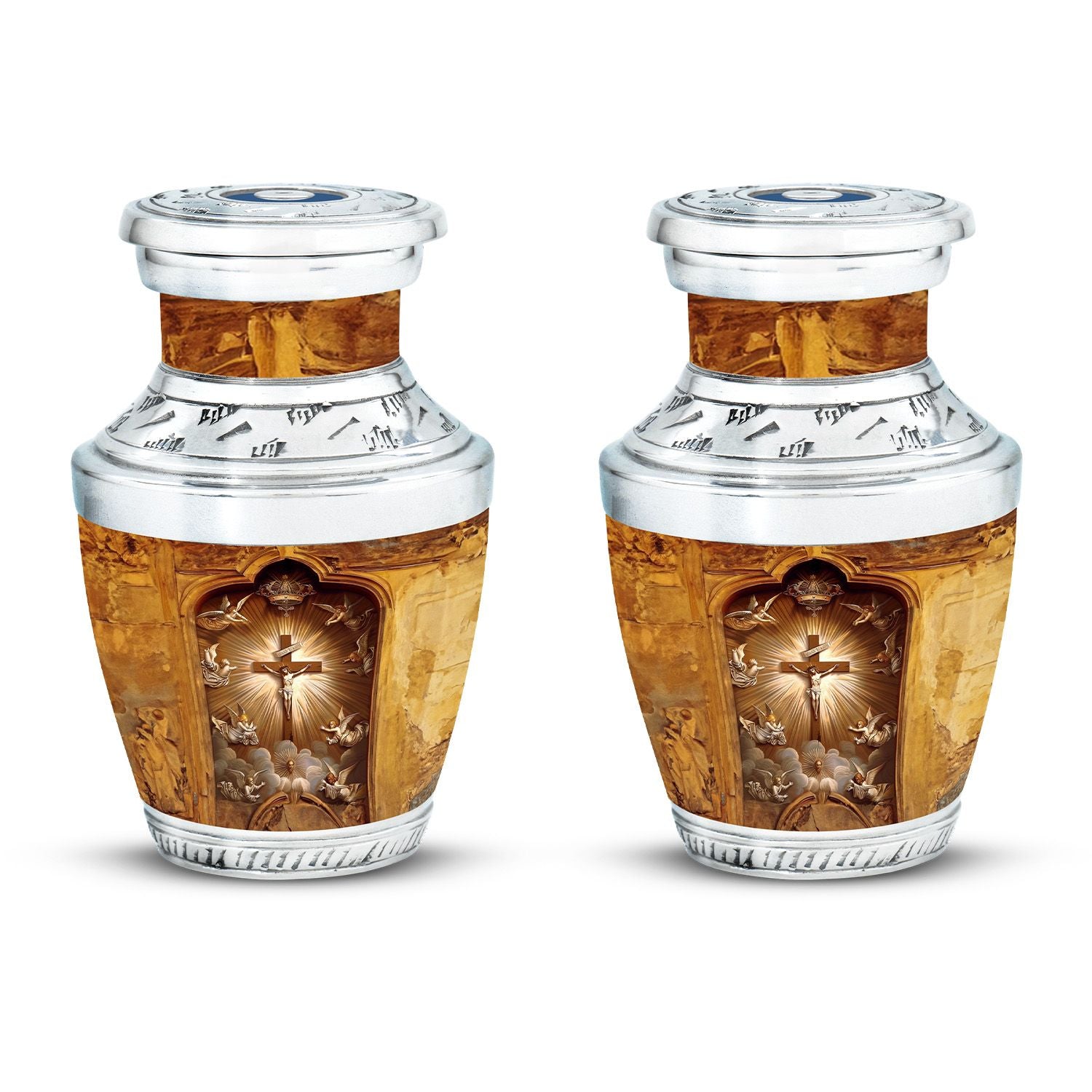Catholic Ashes Keepsake Funeral, Ashes Cremation Urn For Ashes
