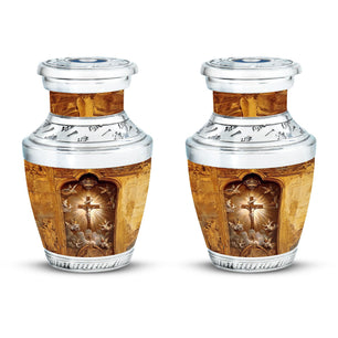 Catholic Ashes Keepsake Funeral, Ashes Cremation Urn For Ashes