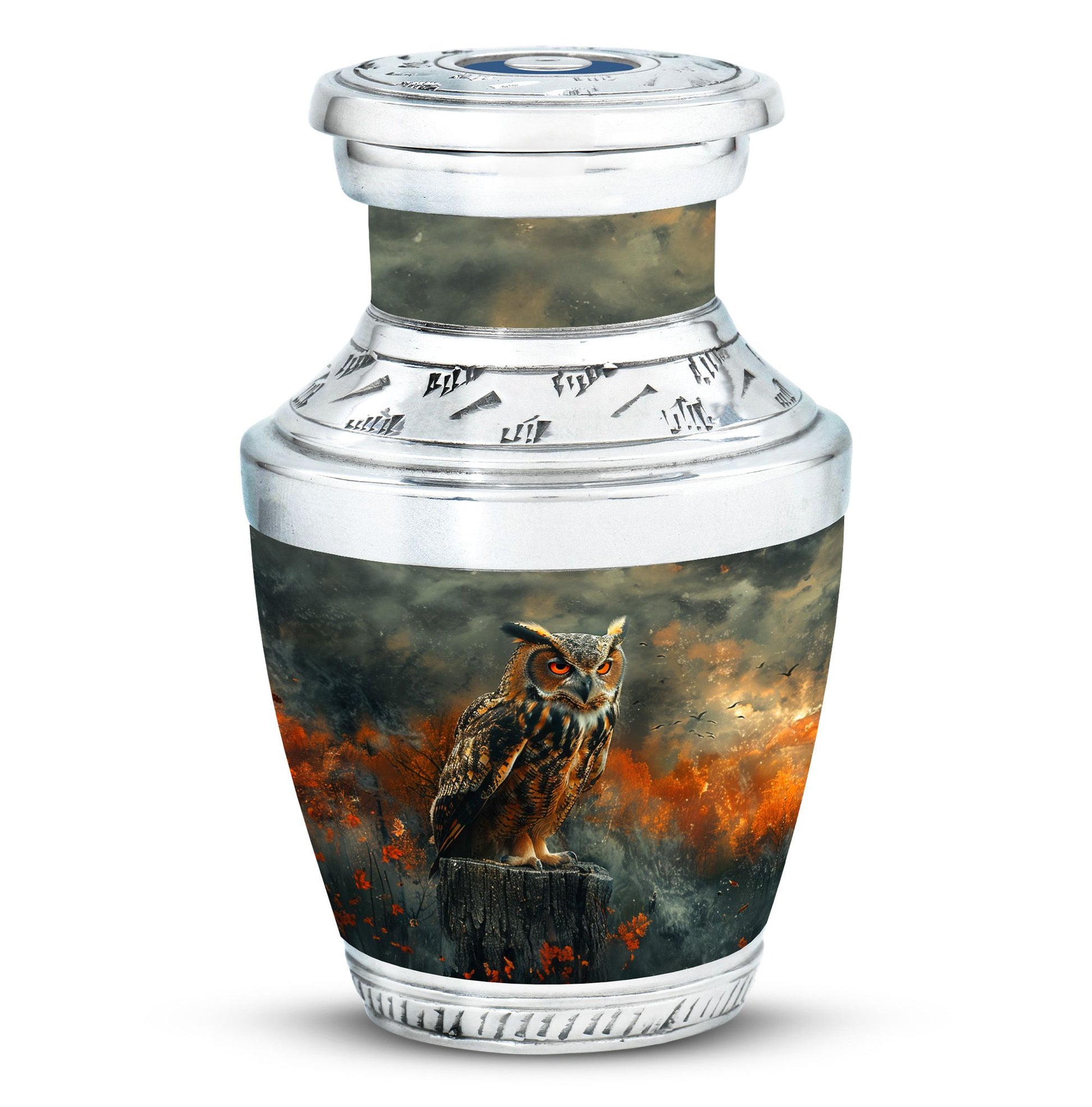 Owl Mini Urns For Ashes Funeral, Ashes Cremation Urn For Ashes