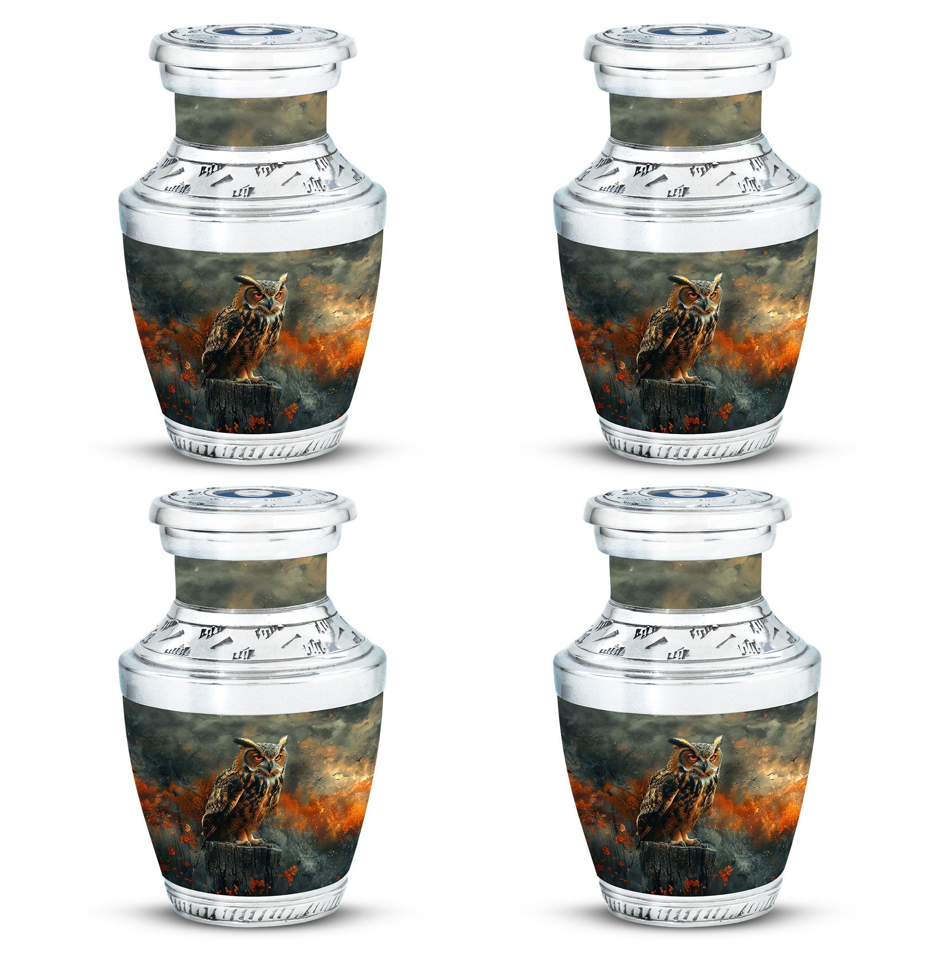 Owl Mini Urns For Ashes Funeral, Ashes Cremation Urn For Ashes