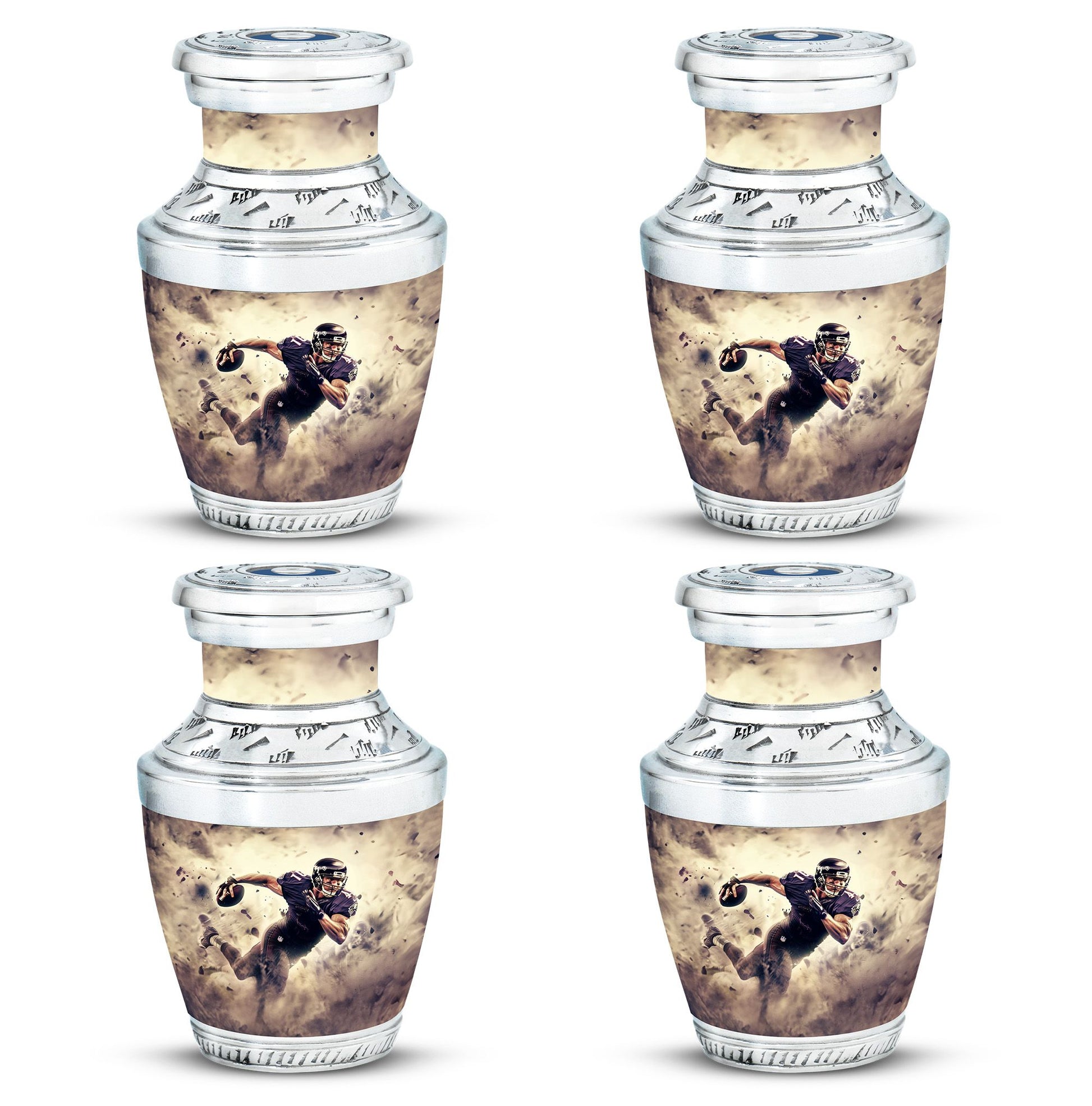 Football Large Urns For Human Ashes Funeral, Ashes Memorial Urn