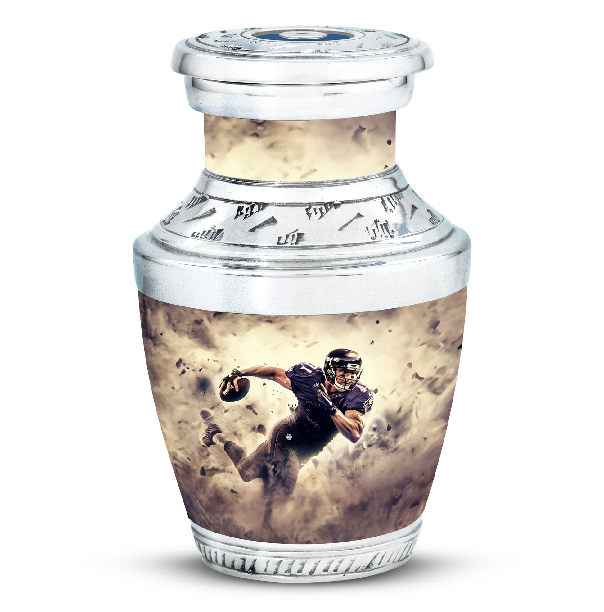 Football Large Urns For Human Ashes Funeral, Ashes Memorial Urn