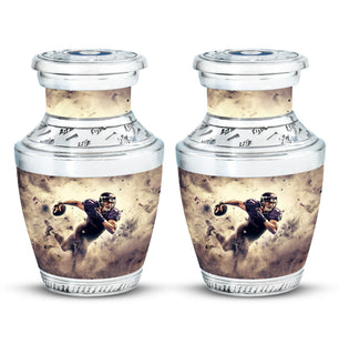 Football Large Urns For Human Ashes Teardrop, Heart Shape Urn