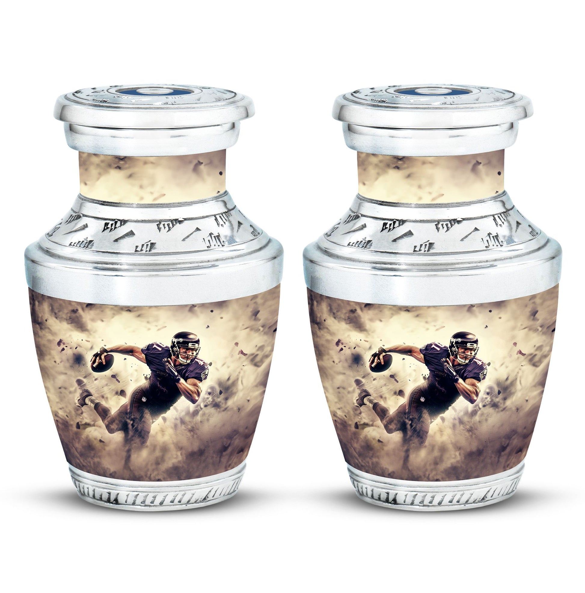 Football Large Urns For Human Ashes Funeral, Ashes Memorial Urn