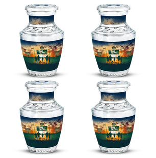 Football Keepsake Funeral, Ashes Cremation Urn For Ashes