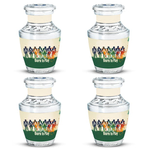 Football Medium Urn Large Funeral, Ashes Urn For Ashes