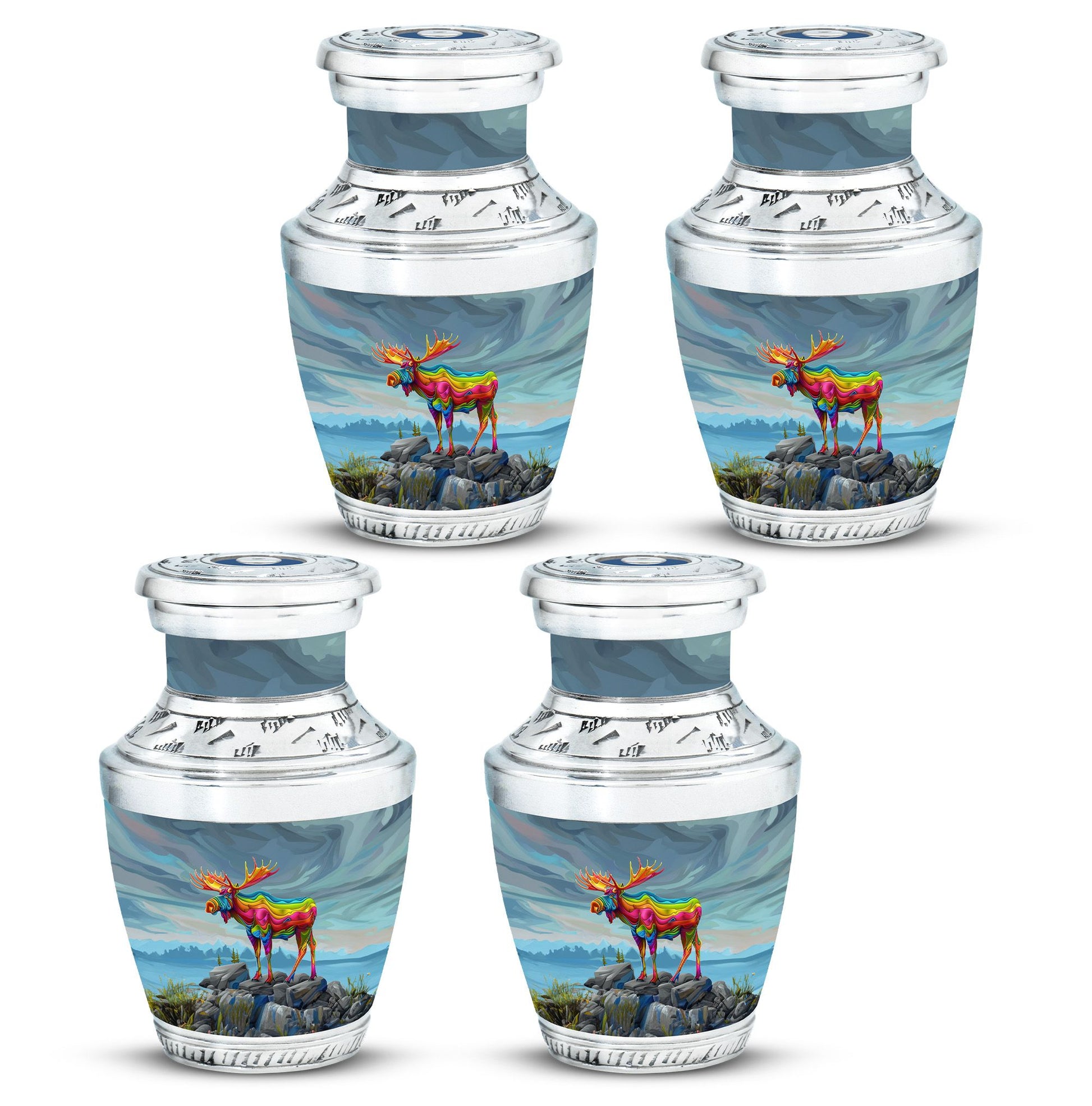 Moose Walking Urns For Adults Large Funeral, Ashes Urn