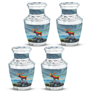 Moose Walking Urns For Adults Large Funeral, Ashes Urn