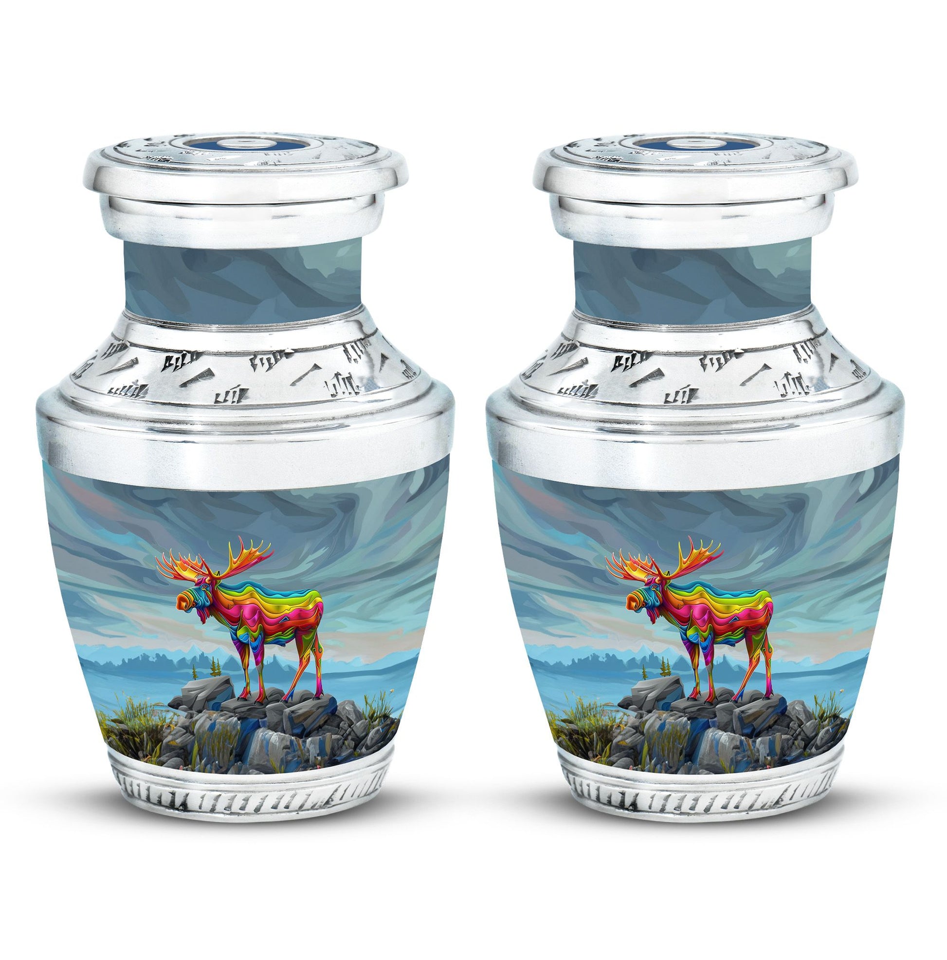 Moose Walking Urns For Adults Large Funeral, Ashes Urn
