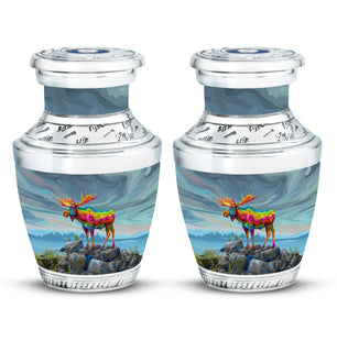 Moose Walking Urns For Adults Large Funeral, Ashes Urn