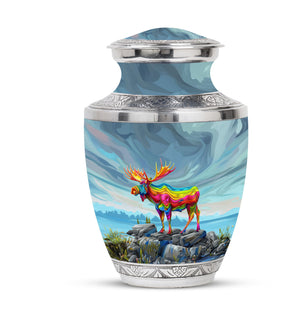 Moose Walking Urns For Adults Large Funeral, Ashes Urn