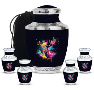 Moose Walking Urns For Ashes Adult Male Funeral, Ashes Memorial Urn