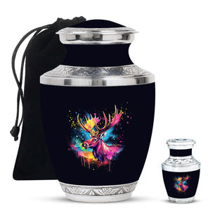 Moose Walking Urns For Ashes Adult Male Funeral, Ashes Memorial Urn