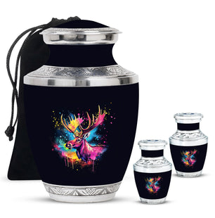 Moose Walking Urns For Ashes Adult Male Funeral, Ashes Memorial Urn