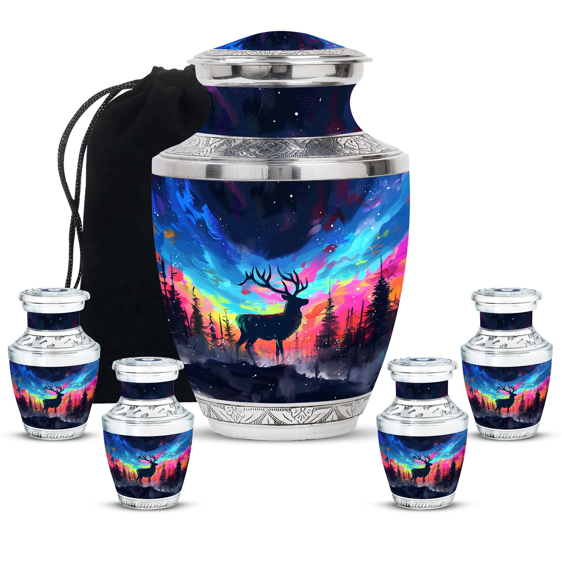 Moose Walking Urn For Ashes Adult Male Small Large Funeral, Ashes Urn