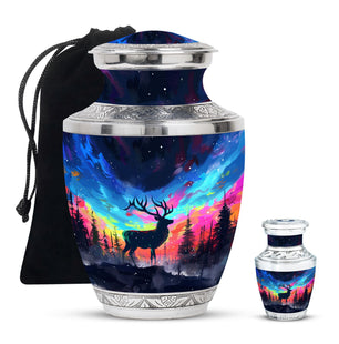 Moose Walking Urn For Ashes Adult Male Small Large Funeral, Ashes Urn