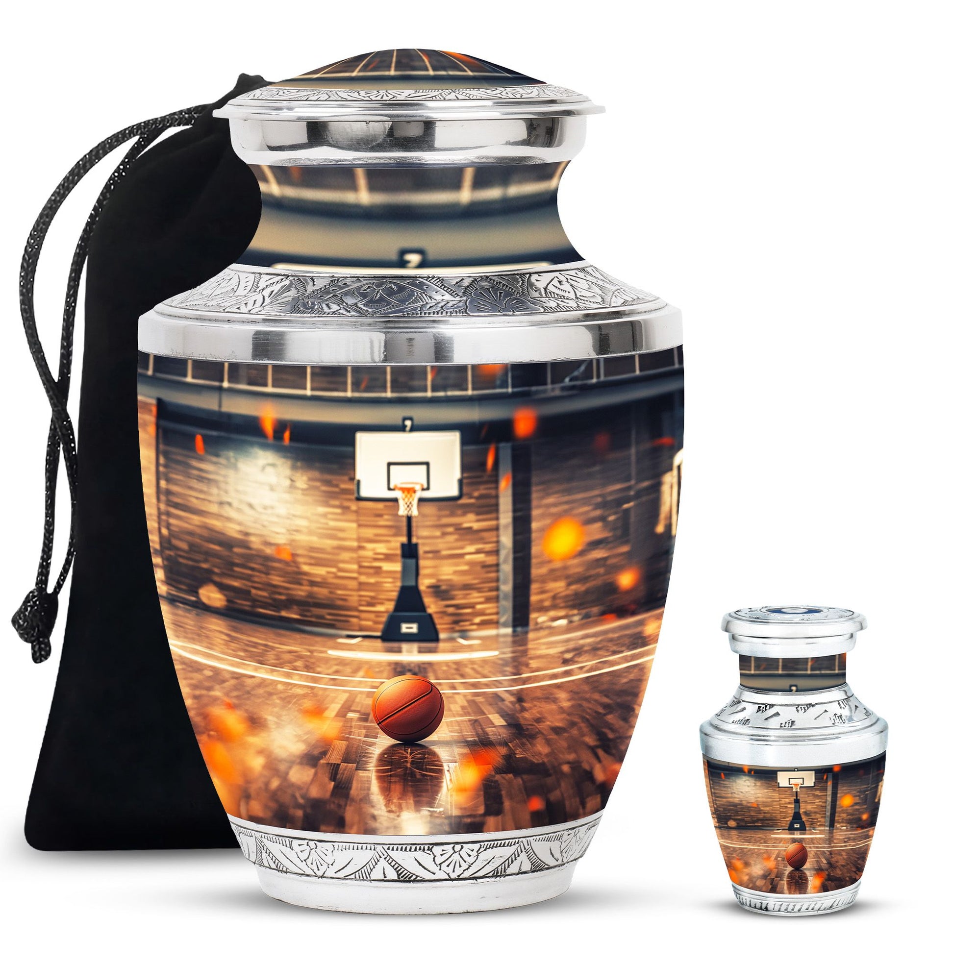 Basketball Burial Urn Funeral, Ashes Cremation Urn