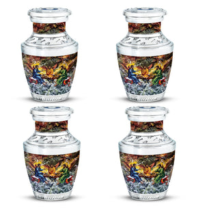 Catholic Medium Size Urn Funeral, Ashes Cremation Urn