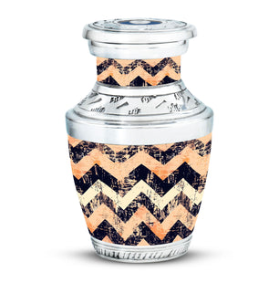 Pattern Adult Male Urn For Ashes Large Teardrop, Heart Urn For Ashes