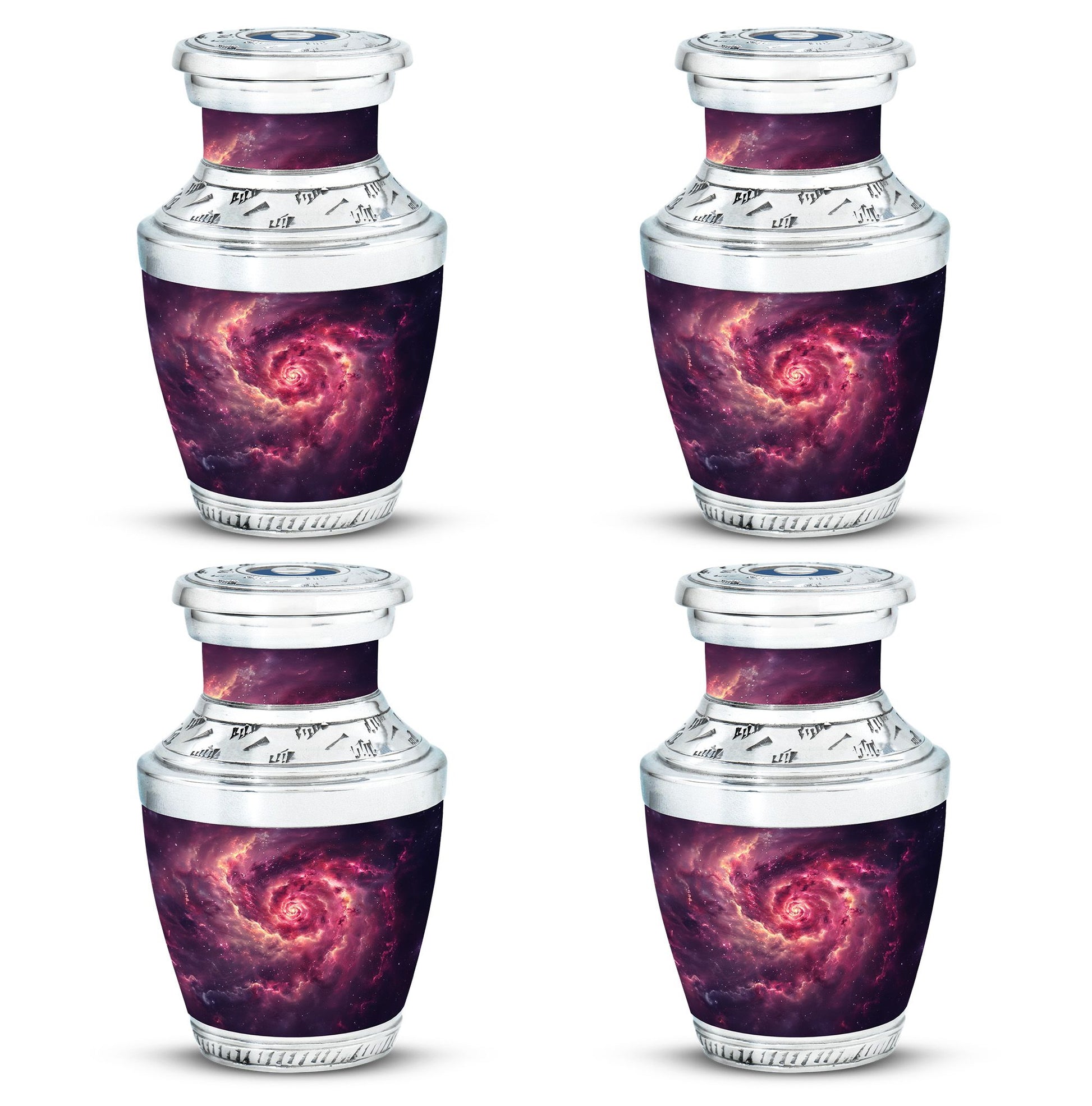 Galaxy Urns For Adult Male Dad Teardrop, Heart Cremation Urn
