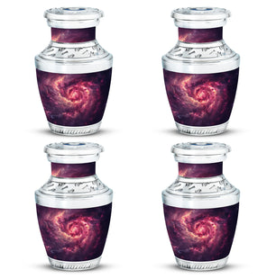 Galaxy Urns For Adult Male Dad Teardrop, Heart Cremation Urn
