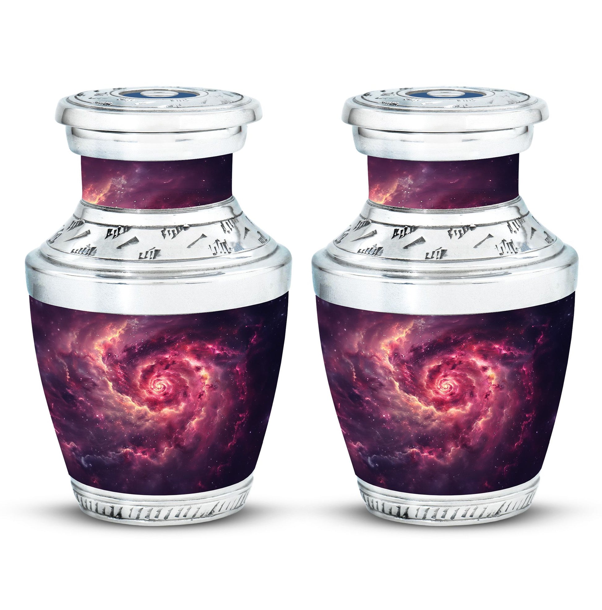 Galaxy Urns For Adult Male Dad Teardrop, Heart Cremation Urn