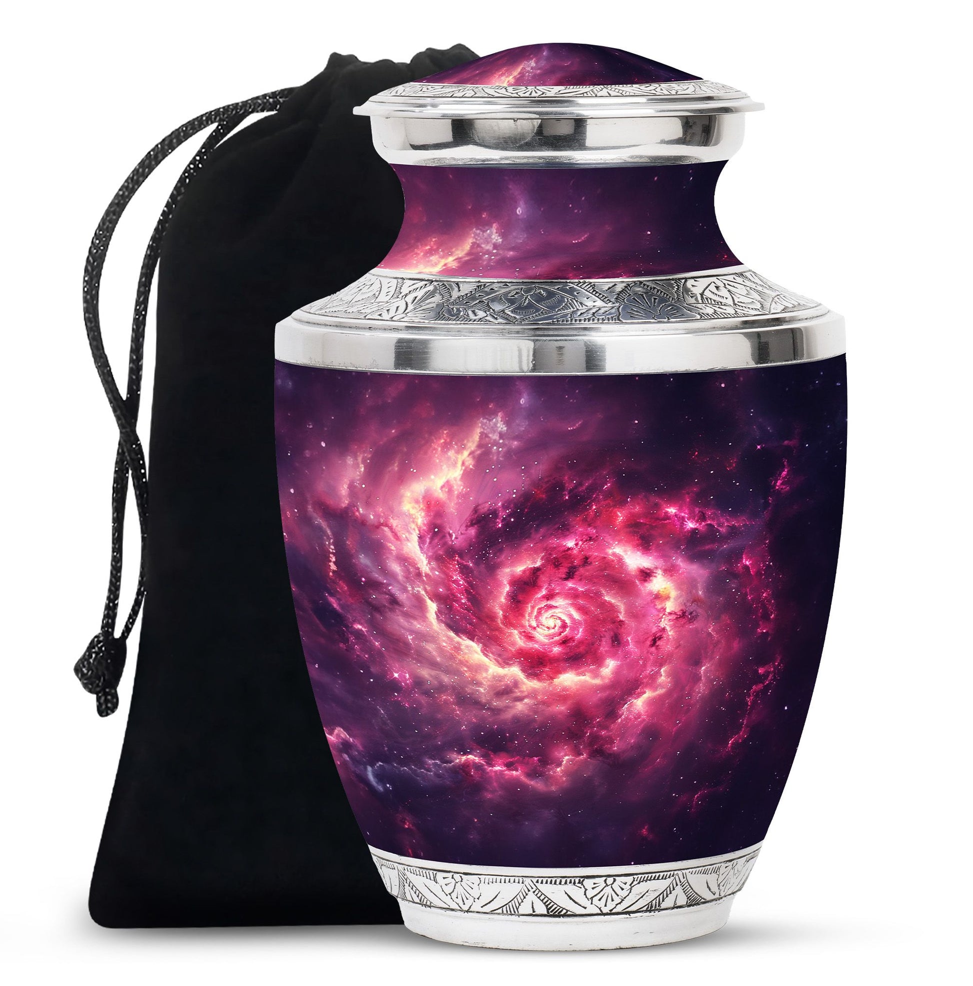 Galaxy Urns For Adult Male Dad Teardrop, Heart Cremation Urn
