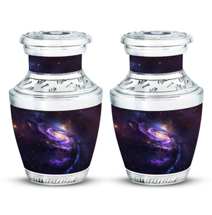 Galaxy Adult Cremation Urns Teardrop, Heart Shape Urn