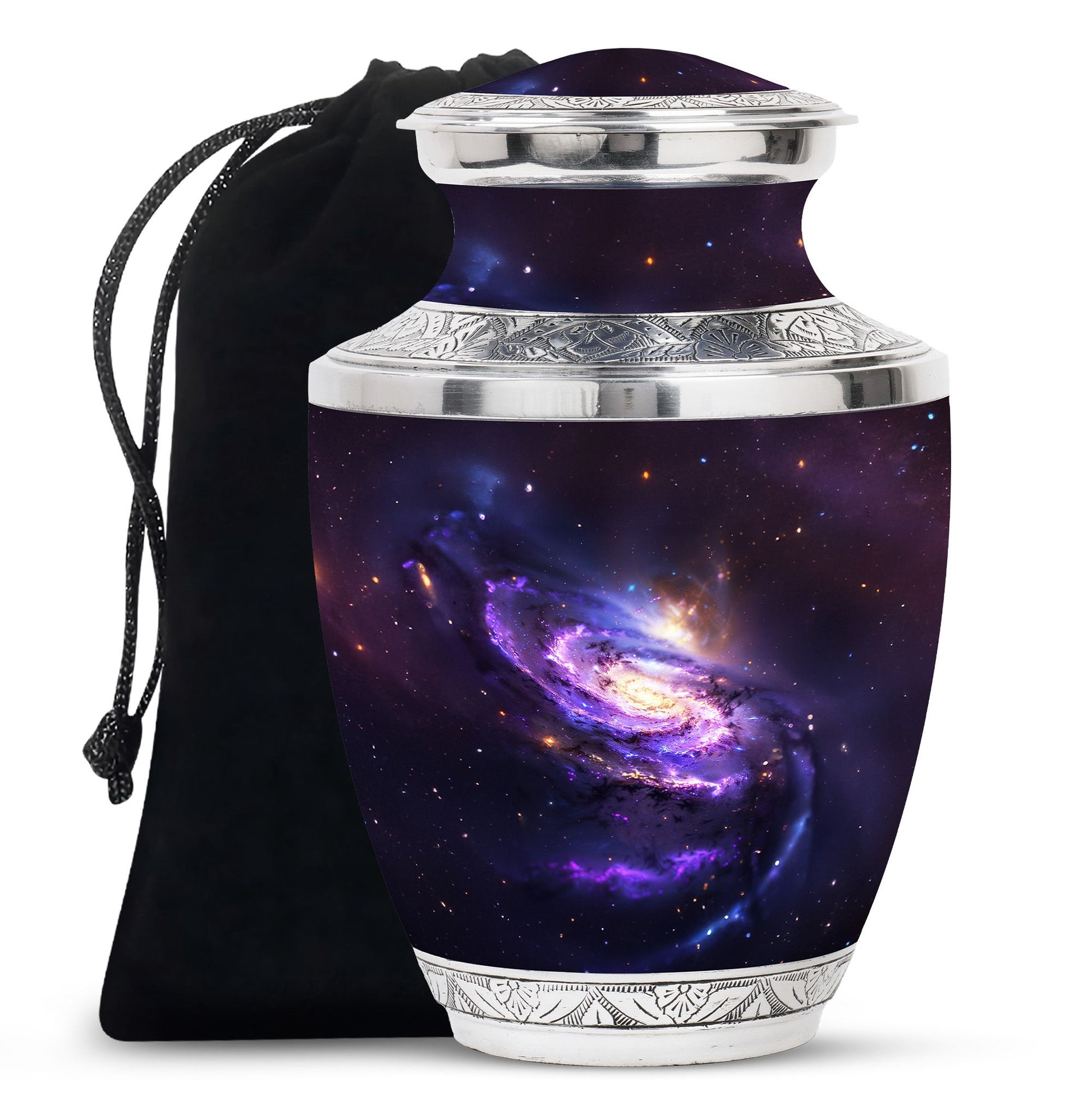 Galaxy Adult Cremation Urns Teardrop, Heart Shape Urn