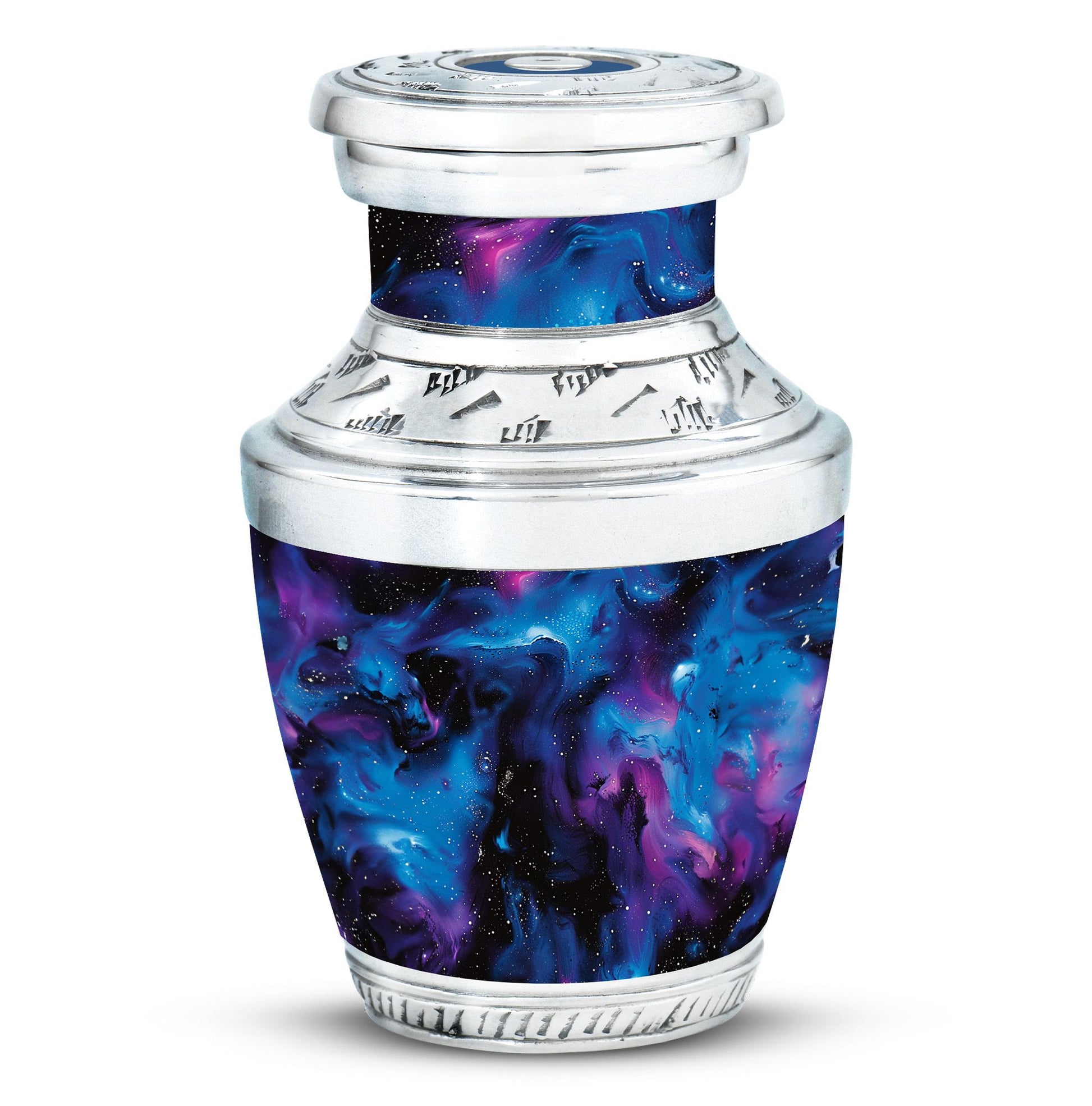 Galaxy Urn For Human Ashes Adult Large Teardrop, Heart Urn For Ashes