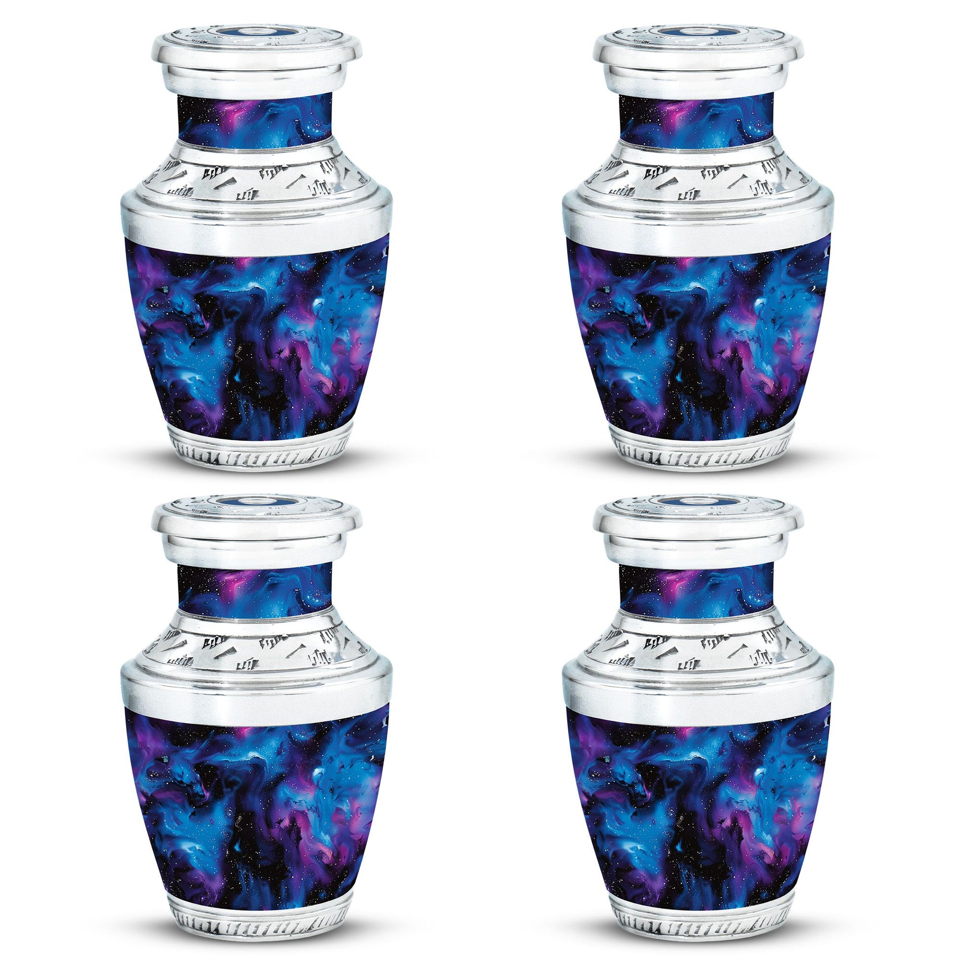 Galaxy Urn For Human Ashes Adult Large Teardrop, Heart Urn For Ashes