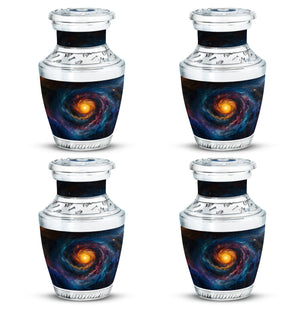Galaxy Urn For Son Teardrop, Heart Cremation Urn