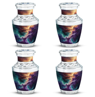 Galaxy Urn Dad Teardrop, Heart Shape Urn