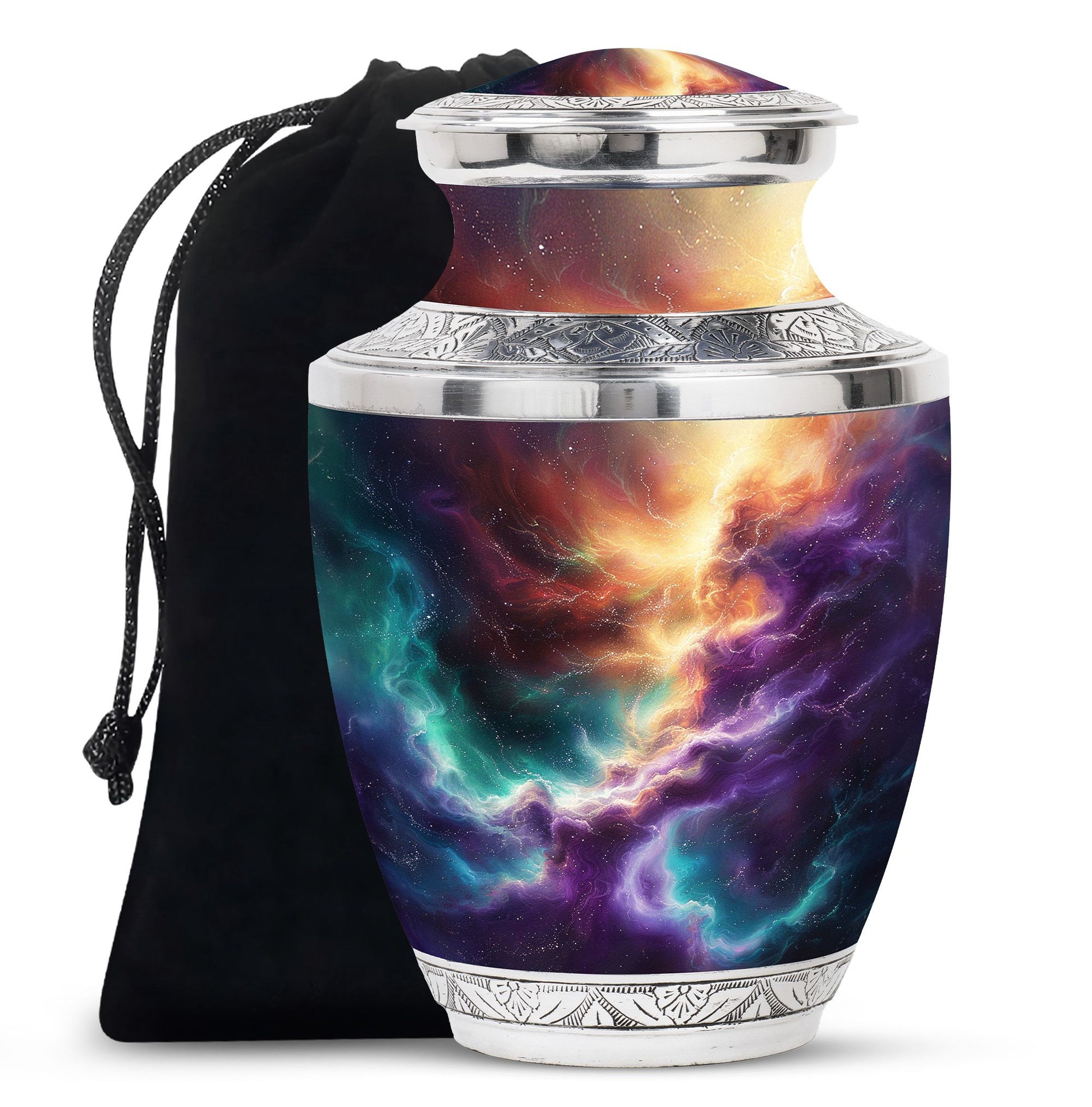 Galaxy Urn Dad Teardrop, Heart Shape Urn