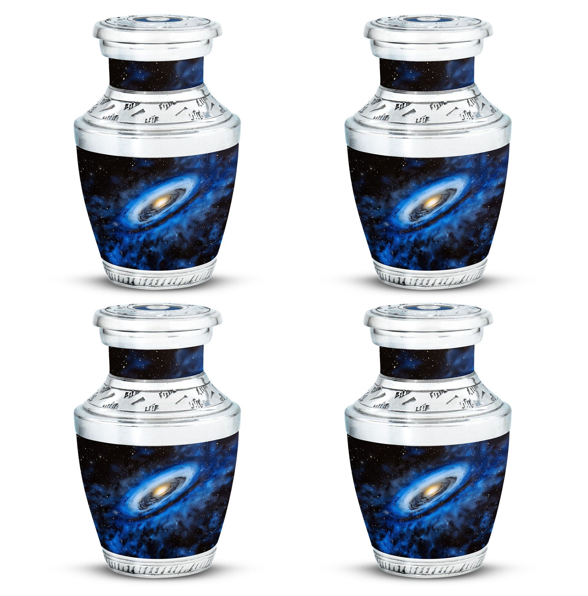 Galaxy Cremation Urns For Ashes Teardrop, Heart Cremation Urn