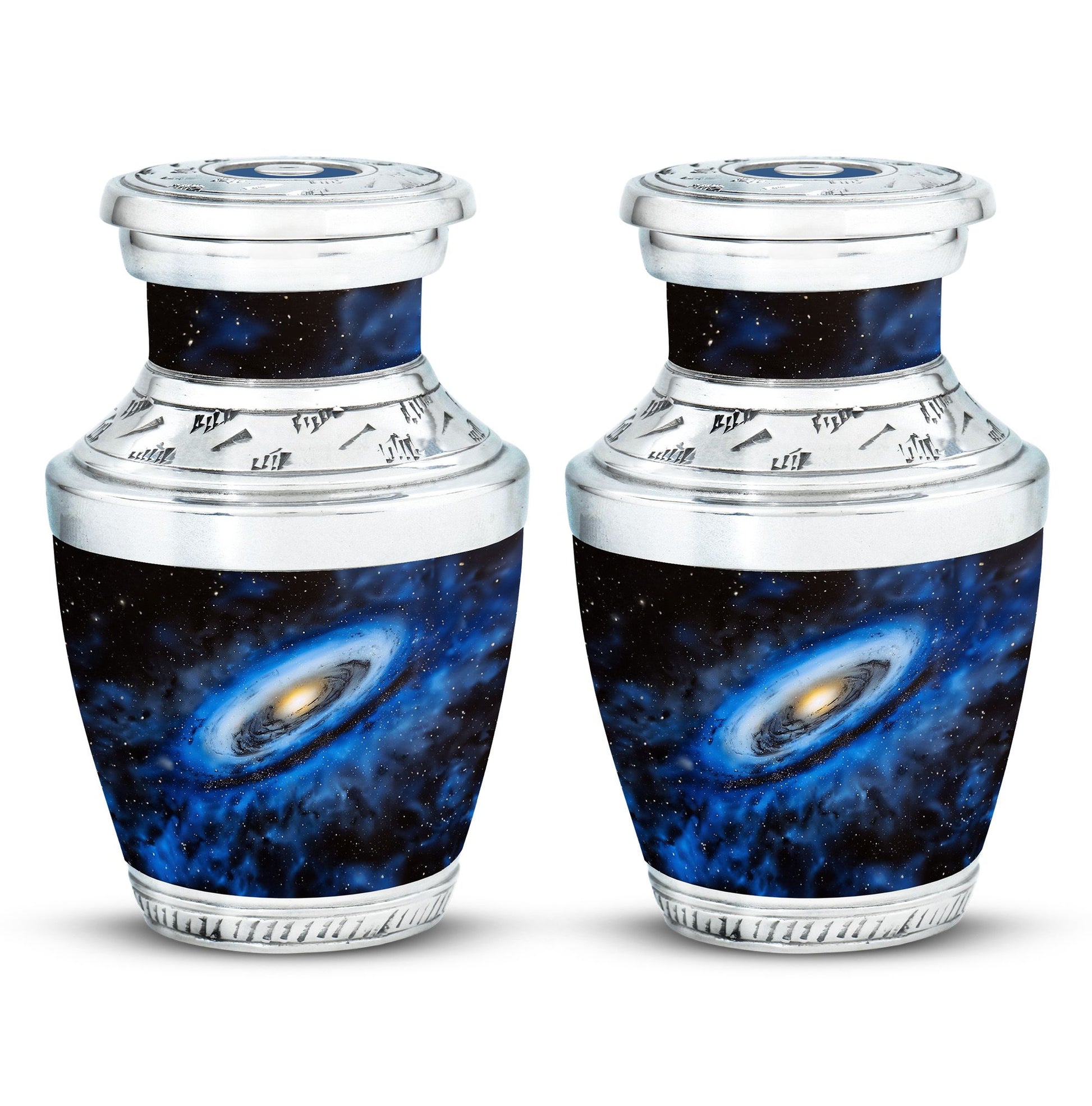 Galaxy Cremation Urns For Ashes Teardrop, Heart Cremation Urn