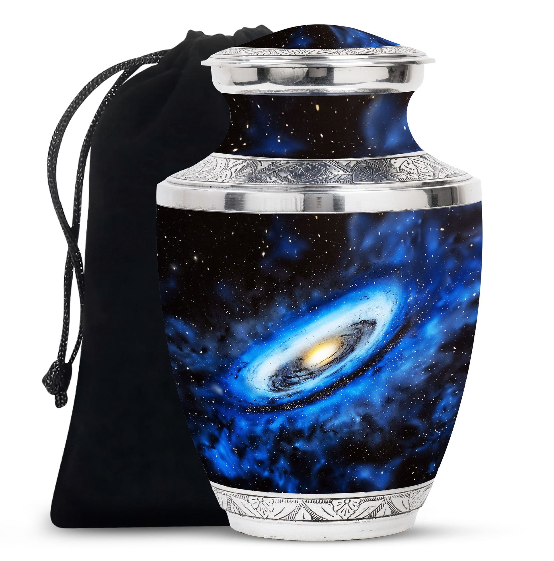 Galaxy Cremation Urns For Ashes Teardrop, Heart Cremation Urn