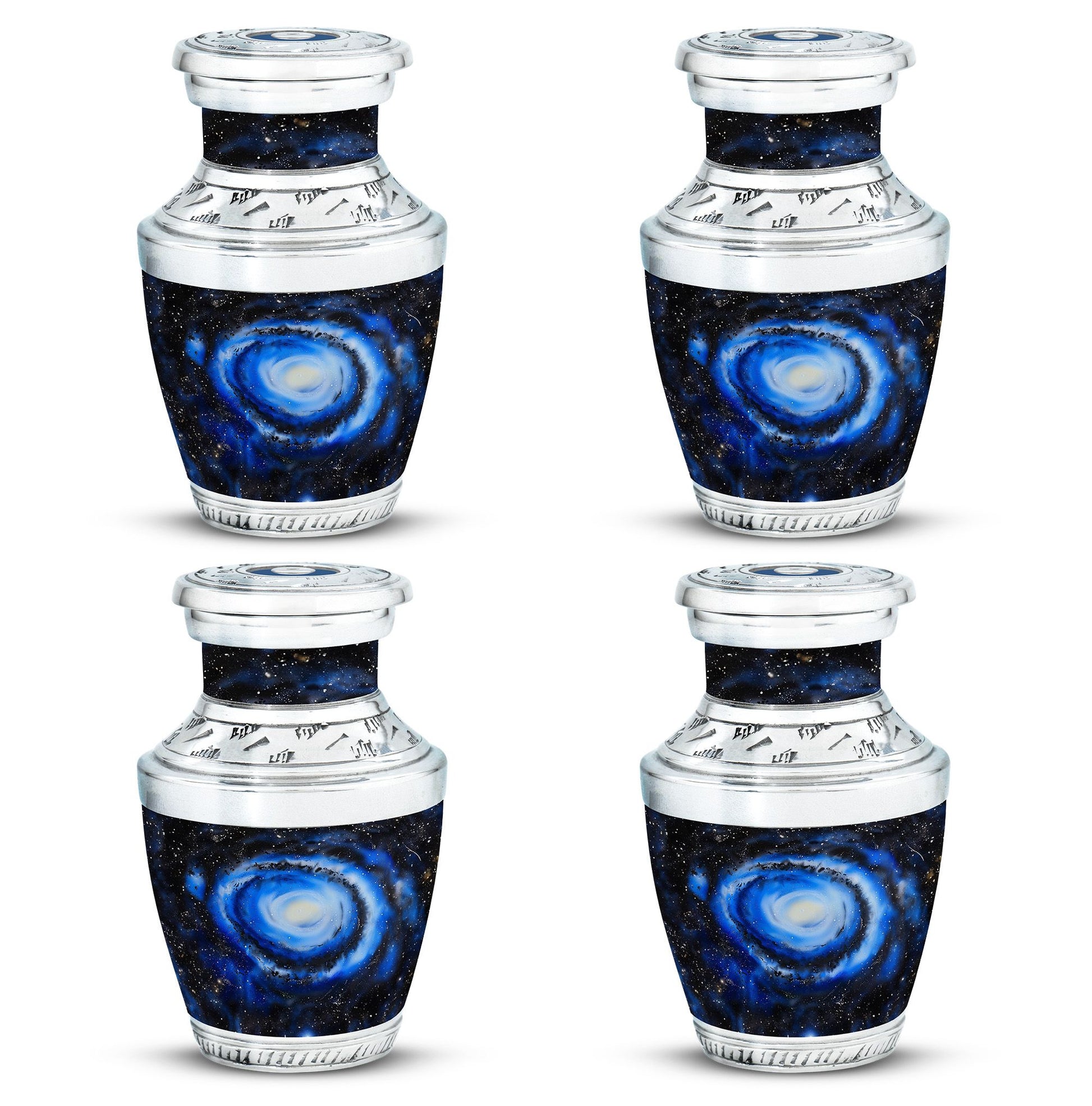 Galaxy Customized Urns For Human Ashes Teardrop, Heart Urn
